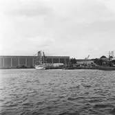 Invigning av kölhalningsbron efter rep