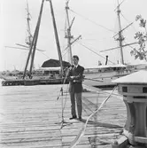 Invigning av kölhalningsbron efter rep