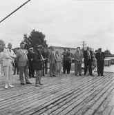 Invigning av kölhalningsbron efter rep