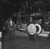 Lyft av el-kablar till KBV förslagskommitten