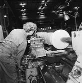 Svarvning av kanonrör till Marin museet 