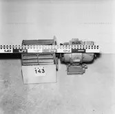 El.sekt. fotografering av motorer i förråd