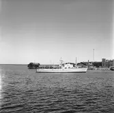 M 63 under gång till sjöss (provtur)