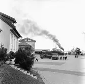 Mob. Kajen rökslinga från båtarna