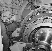 Ubåten Gripen nybyggnad motorrum