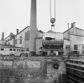 U 4 i docka 5 lyft av sektion