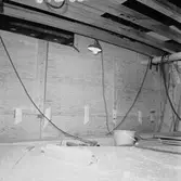 Minsvepare under byggnad i båtverkstan 