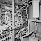 Minsvepare under byggnad i båtverkstan 