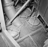 Ubåten Vargen stuvningsplastser