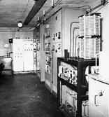 Telesekt. radiostationen Notholmen ext o int repro från färgkop.