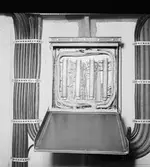 Belos bryggan och maskinrummet