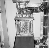 Belos bryggan och maskinrummet