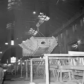 Tankbåt nyb. 295 uppläggning på bädden