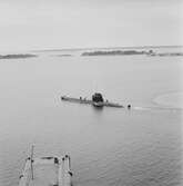 Ubåten Gripen från kran nr 14