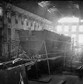 Tankbåt (nyb. 295) under byggnad