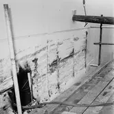 M/s Cygnus i oscarsdockan plåtskador