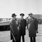 Karlskronakryssaren sjösättning och under segel ext