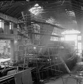 Tankbåt (nyb. 295) under byggnad