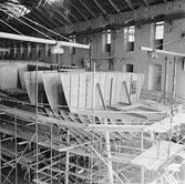 Tankbåt (nyb. 295) under byggnad