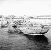 Tankbåten (nr 357) sjösättning