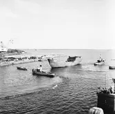 Tankbåten (nr 357) sjösättning