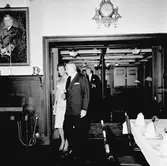 Tankbåten (nr 357) sjösättning o middag