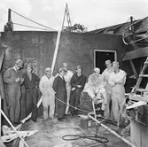 Tankbåten 295 blästring och sprutmålning