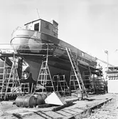 M/s Edda på slipen (botten)