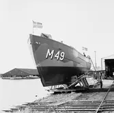 Svartlöga M 49 sjösättning