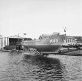 Svartlöga M 49 sjösättning