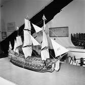 Fartygskepp fotograferat på museét