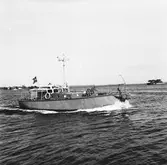 Örlogshamnens Dykarbåt ext o int till sjöss