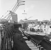 Lyft av däckhus till T 124