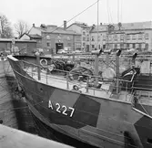 Oljaren A 227 i docka 4