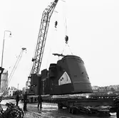 Lyft av däckhus till T 121