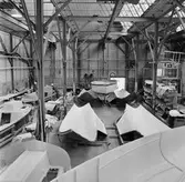 Segelbåten Viggen i platsverkstan