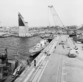 Torpedbåtar vid verkstadspiren