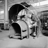 Plåt o svetsverkstan arbetsbilder