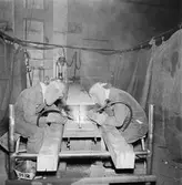 Plåt o svetsverkstan arbetsbilder