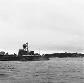 T 125 provtur till sjöss