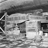 Lyft av T 124 i docka 1