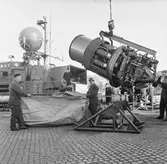 Lyft av motor från maskinrum på T 126