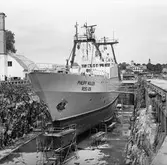 Östtyskt båt i Polhemsdockan 