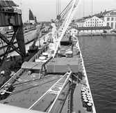 Lyft av akterstäv till M.S Gran