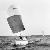 Segelbåten Viggen och L 32 till sjöss