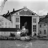 Sjösättning av ubåten sjöhästen 