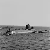 Sjösättning av ubåten sjöhästen 