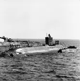 Sjösättning av ubåten sjöhästen 