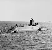 Sjösättning av ubåten sjöhästen 