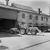 Nya maskiner svarv i art. verks. P